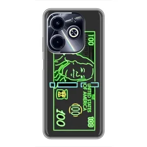 Чохол (Дорого-богато) на Infinix Hot 40i (Бакси)