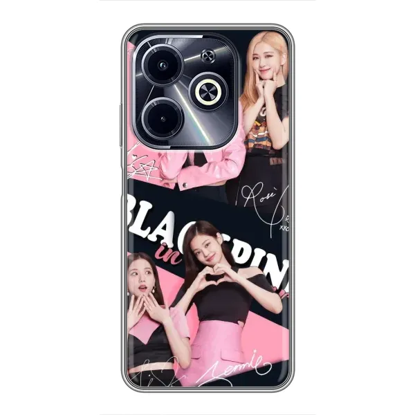 Чехол с рисунком «BLACKPINK» для Infinix Hot 40i