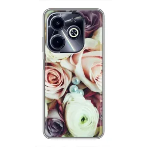 Чохли з принтом Троянд для Infinix Hot 40i (Букет Троянд)