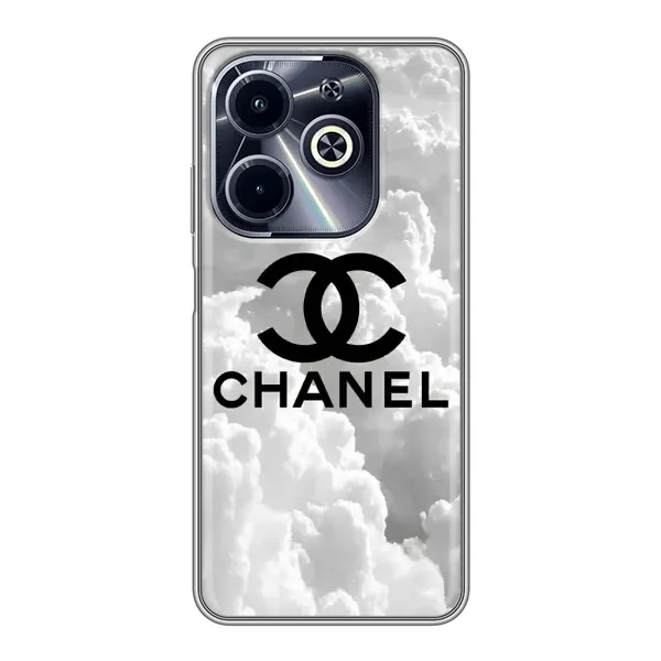 Чехол с рисунком «CHANEL» для Infinix Hot 40i