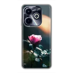 Чохли з принтом Троянд для Infinix Hot 40i (Квітка нічна)