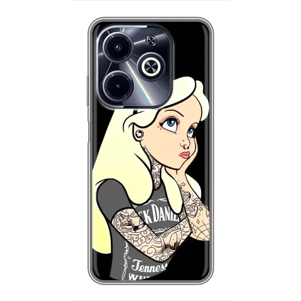 Чохол з малюнком «Дівчина образилася» для Infinix Hot 40i Чохол з малюнком «Дівчина образилася» для Infinix Hot 40i