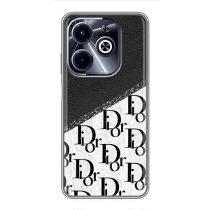 Чохол (Dior, Prada, YSL, Chanel) для Infinix Hot 40i (Діор)