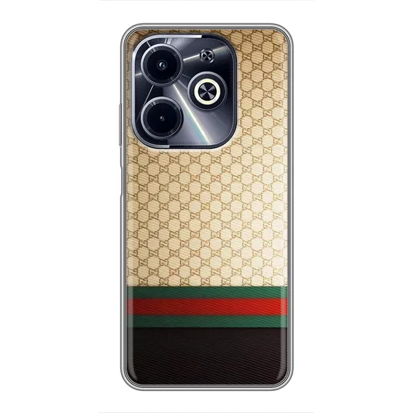 Чехол с рисунком «Фон Гуччи» для Infinix Hot 40i