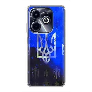 Чехол Укр Символика для Infinix Hot 40i (Герб)