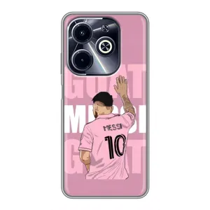 Чохли Лео Мессі в Маямі на Infinix Hot 40i (GOAT MESSI)