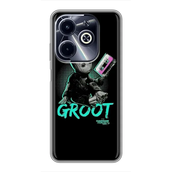 Чехол с рисунком «Groot» для Infinix Hot 40i Чехол с рисунком «Groot» для Infinix Hot 40i