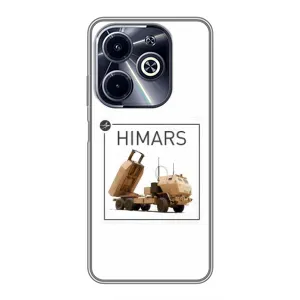 Чехлы на военную тематику для Infinix Hot 40i (HIMARS)