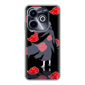 Чехлы с картинкой Итачи Учиха на Infinix Hot 40i (Итачи облако)