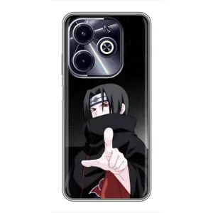Чехлы с картинкой Итачи Учиха на Infinix Hot 40i (Итачи Знак)