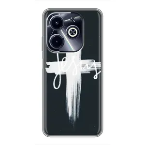 Чехлы для Инфиникс ХОТ 40i (Крест Иисуса)