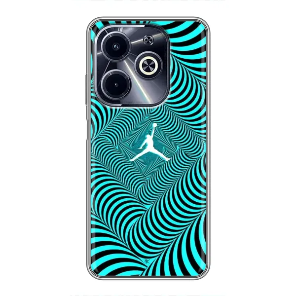Чехол с рисунком «JORDAN» для Infinix Hot 40i
