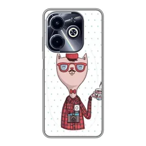 Чохол на тематику: Коти для Infinix Hot 40i (Кіт аристократ)