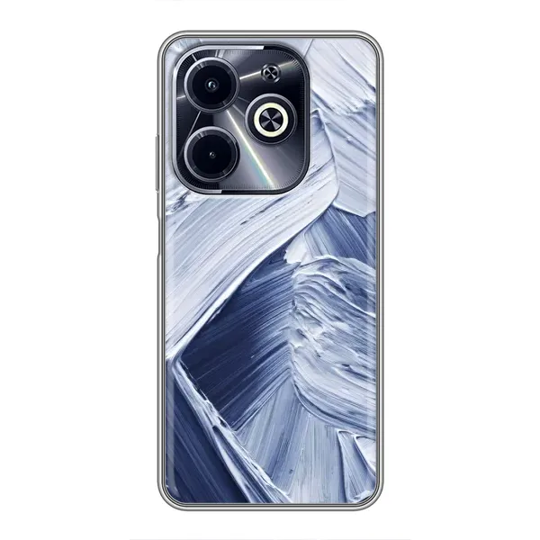 Чехол с рисунком «Краски мазки» для Infinix Hot 40i Чехол с рисунком «Краски мазки» для Infinix Hot 40i