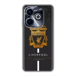 Силиконовые Чехлы принт Футбол на Infinix Hot 40i (Liverpool)