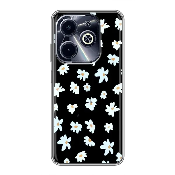 Чехол с рисунком «Маленькие ромашки» для Infinix Hot 40i Чехол с рисунком «Маленькие ромашки» для Infinix Hot 40i
