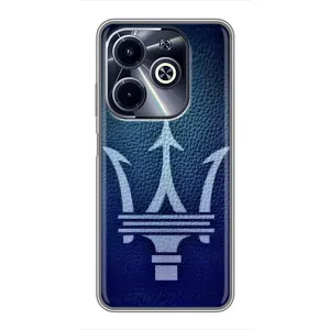 Чохли з тематикою "Круті машини" на Infinix Hot 40i (Лого Maserati)