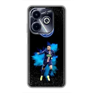 Чехол (TPU) с Футболистом на Infinix Hot 40i (Мбаппе ПСЖ)