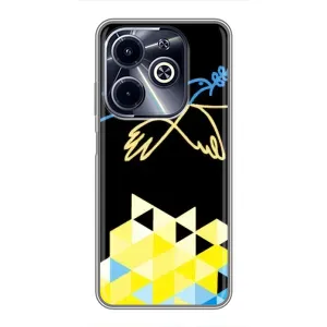 Чехол на Infinix Hot 40i Украинский дизайн (Мир для Украины)