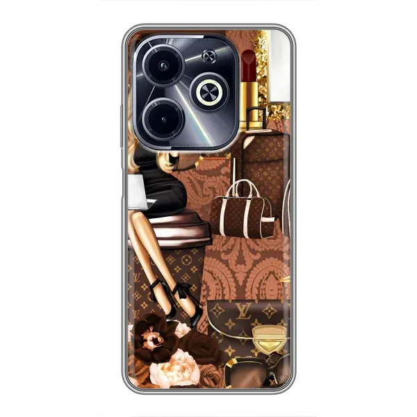 Чехол с рисунком «Мода Луи Виттон» для Infinix Hot 40i Чехол с рисунком «Мода Луи Виттон» для Infinix Hot 40i