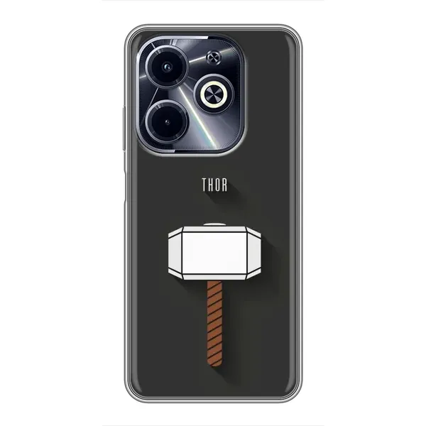 Чехол с рисунком «Молот Тора» для Infinix Hot 40i Чехол с рисунком «Молот Тора» для Infinix Hot 40i