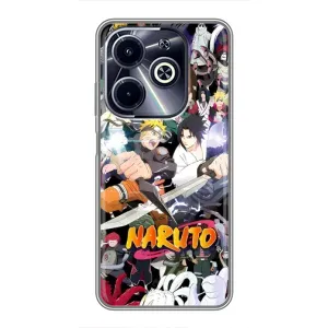 Купить Чохли на телефон з принтом Anime для Infinix Hot 40i (Наруто постер)
