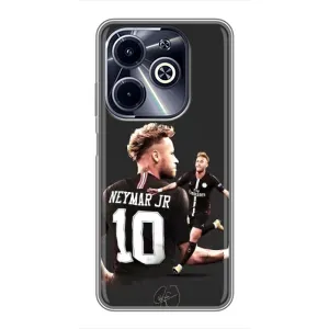 Силиконовый Чехол Infinix Hot 40i (Ней)