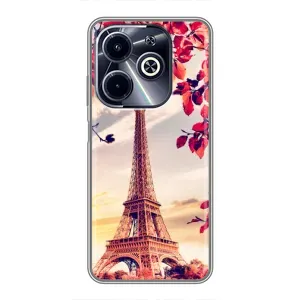 Чехол с Эйфелевой башней на Infinix Hot 40i (Paris photo)
