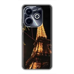 Чехол с Эйфелевой башней на Infinix Hot 40i (Paris)