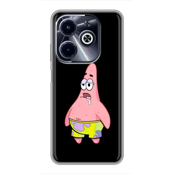 Чехол с рисунком «Патрик завис» для Infinix Hot 40i Чехол с рисунком «Патрик завис» для Infinix Hot 40i