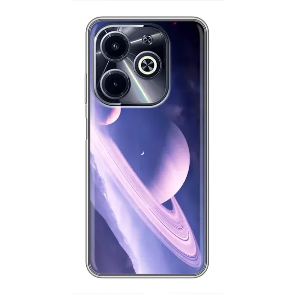 Чехол с рисунком «Планета в космосе» для Infinix Hot 40i Чехол с рисунком «Планета в космосе» для Infinix Hot 40i