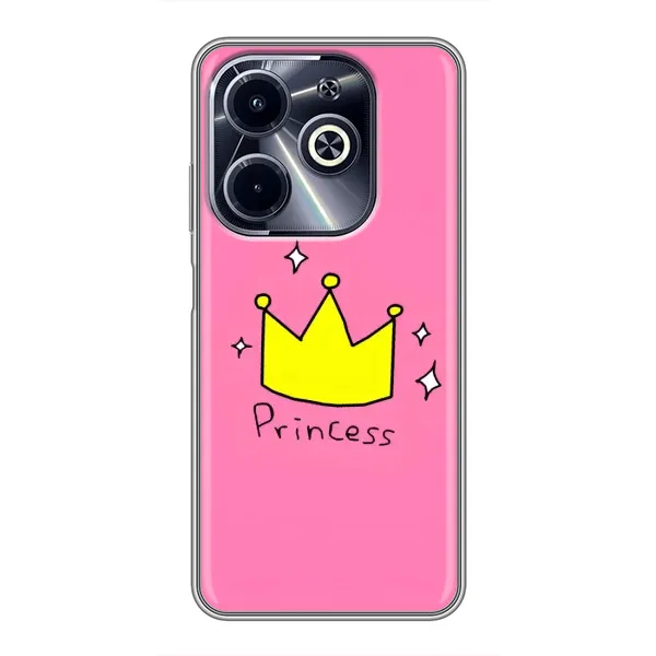Чехол с рисунком «Princess» для Infinix Hot 40i Чехол с рисунком «Princess» для Infinix Hot 40i