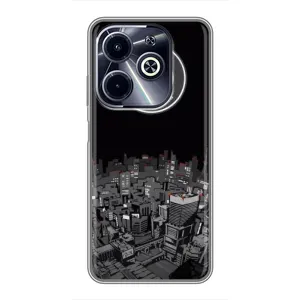 Силиконовые Чехлы принт Футбол на Infinix Hot 40i