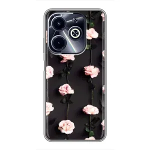 Чохли з принтом Троянд для Infinix Hot 40i (Троянди)