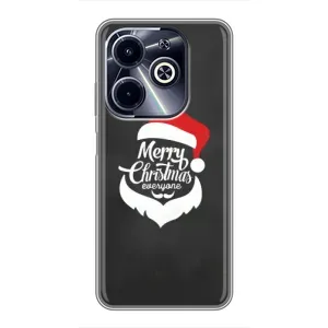 Чохол Санта Клаус для Infinix Hot 40i (Санта Крісмас)