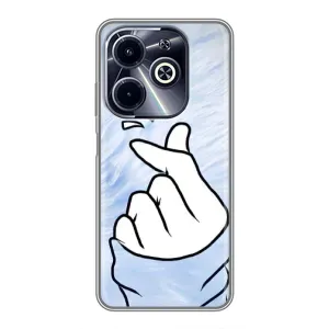 Чохол (Знак сердечка) для Infinix Hot 40i (Серце знак)