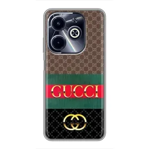 Чехлы Бренд GUCCI для Infinix Hot 40i (Стиль GUCCI)