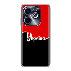 Чохли УПА (Червоно-Чорний) на Infinix Hot 40i (Україна УПА)