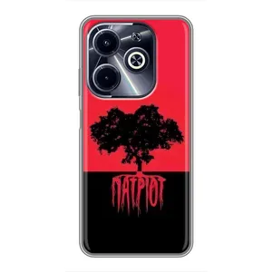 Чохли УПА (Червоно-Чорний) на Infinix Hot 40i (УПА Патріот)