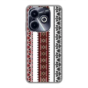 Силиконовый Чехол на Infinix Hot 40i с картинкой Вышиванки (Вышиваночки)