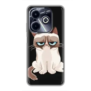 Чохол на тематику: Коти для Infinix Hot 40i (Погляд кота)