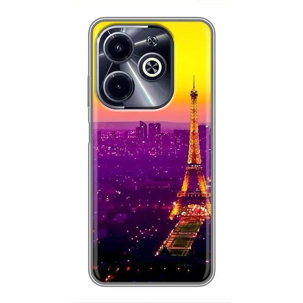 Чехол с рисунком «Яркая башня» для Infinix Hot 40i Чехол с рисунком «Яркая башня» для Infinix Hot 40i