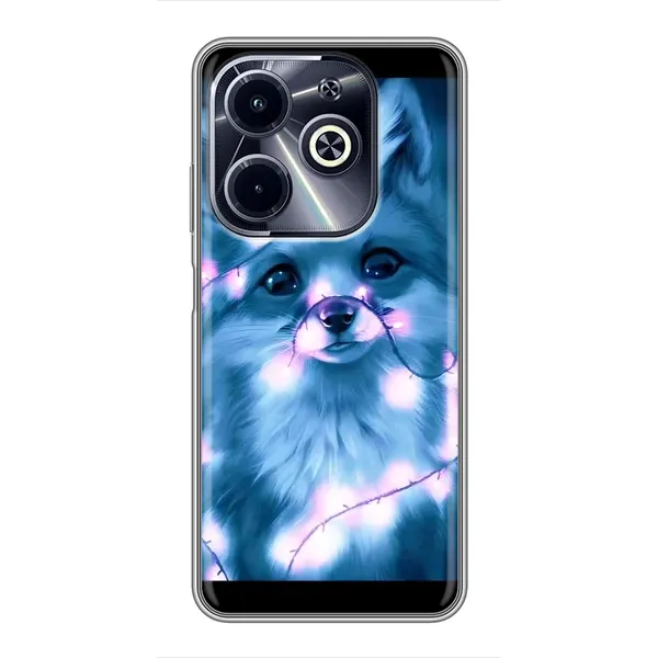Чехол с рисунком «Яркая Лиса» для Infinix Hot 40i Чехол с рисунком «Яркая Лиса» для Infinix Hot 40i