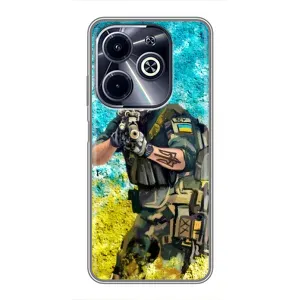 ЗСУ Чехлы (TPU) для Infinix Hot 40i (ЗСУ Воин)