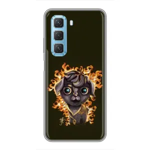 Чехлы на военную тематику для Infinix Hot 50 5G (Бавовна мем)
