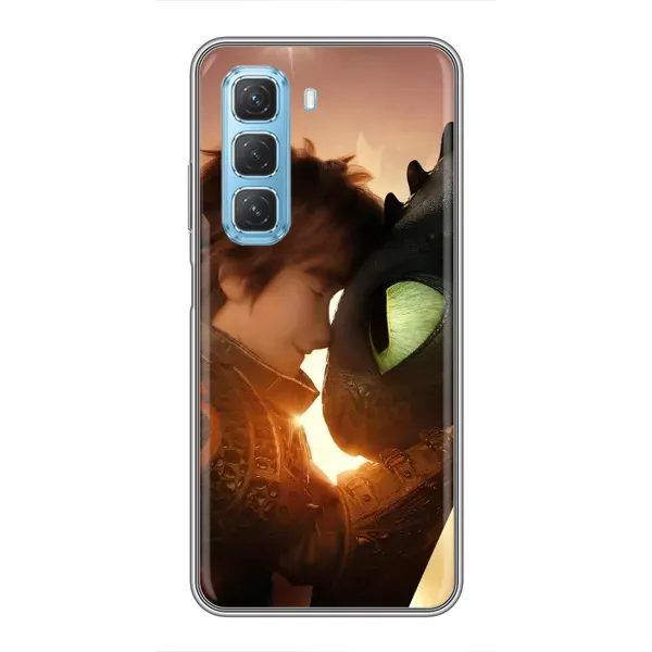 Чехол с рисунком «Беззубик и Иккинг» для Infinix Hot 50 5G Чехол с рисунком «Беззубик и Иккинг» для Infinix Hot 50 5G