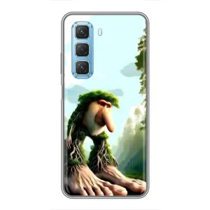 Чехол с мемами тралалело тралала для Infinix Hot 50 5G (Брр брр патапим)
