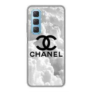 Чехол с Брендами одежды на Инфиникс Хот 50 5G (CHANEL)