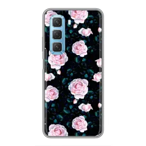 Чехлы с принтом Розочки для Infinix Hot 50 5G (Чайные розы)