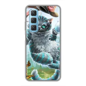 Бампер с изображением Котиков для Инфиникс Хот 50 5G (Чеширский КОТИК)